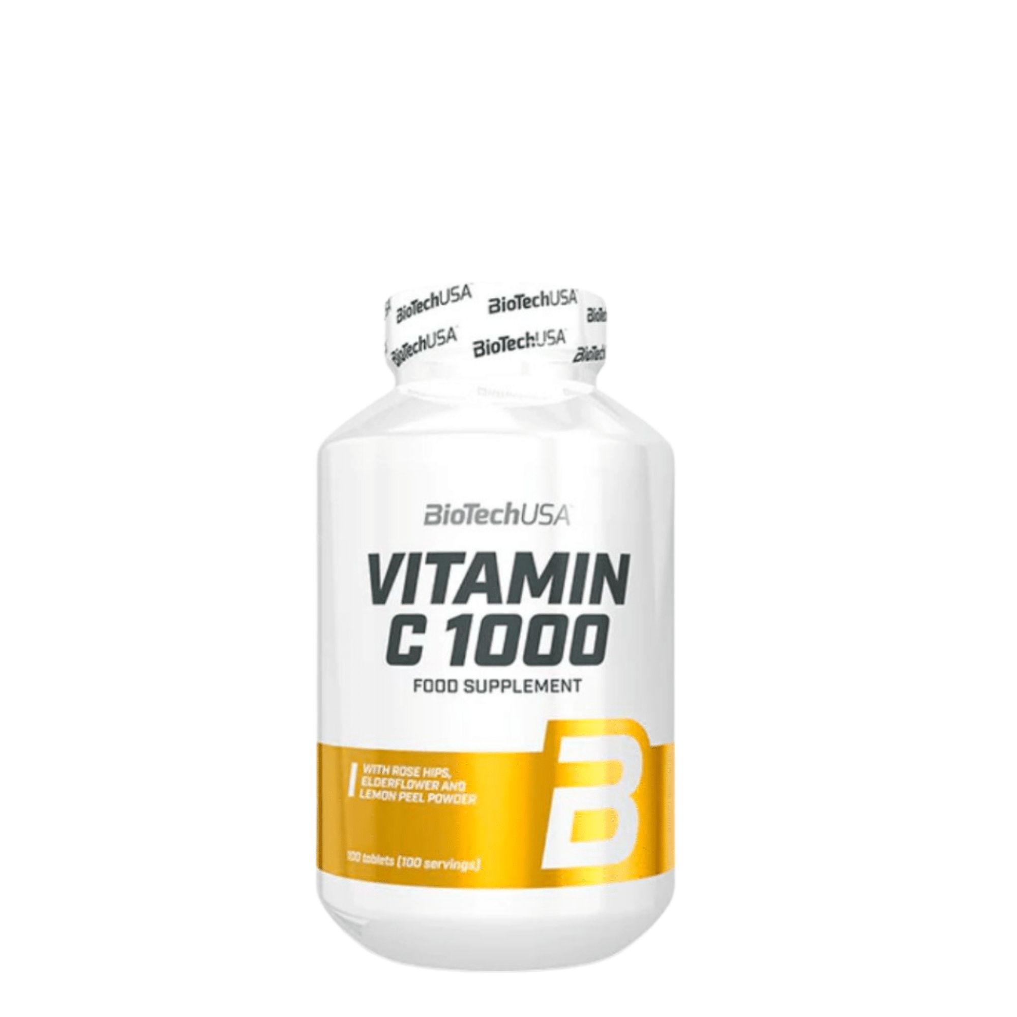 BiotechUsa Vitamin C 1000 Rose Hips (100 Tabs)