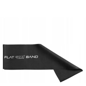 4FIZJO Λαστιχο Κορδέλα Αποκατ/σης Flat Band Αρκετά Σκληρό Μαύρο ( 2m)