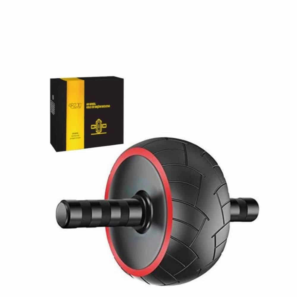 4FIZJO AB Wheel XL PRO Roller/Ρόδα Κοιλιακών Μαύρο - Κόκκινο