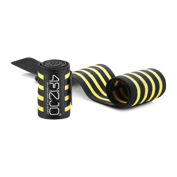 4FIZJO Wrist Wraps / Περικάρπια Κίτρινα (2τμχ)