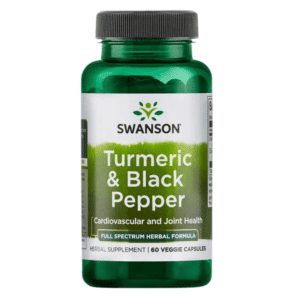 Swanson Turmeric & Black Pepper (60caps)