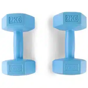 4FIZJO Εξάγωνοι Αλτήρες Νεοπρενίου Γαλάζιο (2×2 kg)