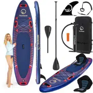 4FIZJO SUP σανίδα κολύμβησης TSUNAMI Μπλε Κόκκινο (350 cm)