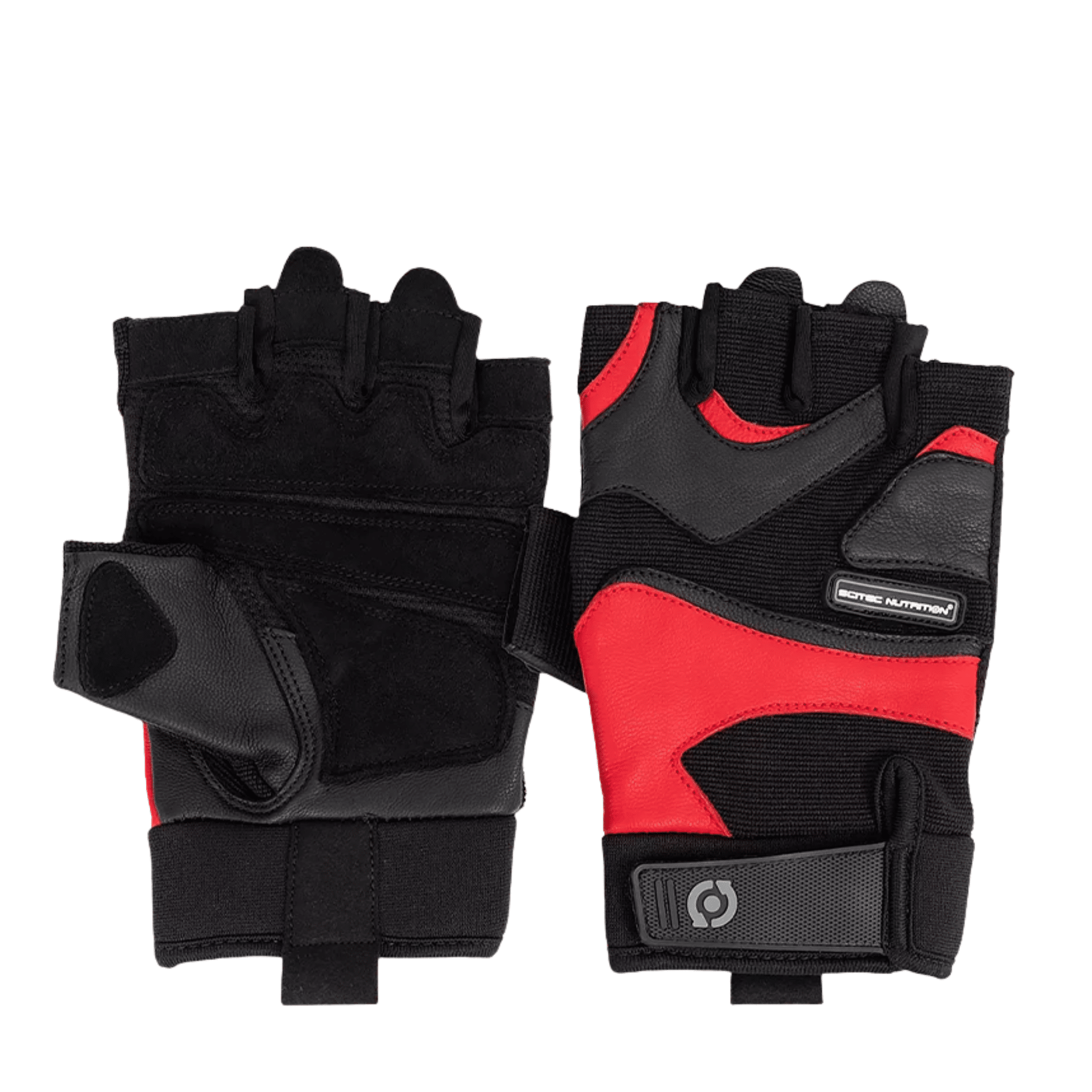 Scitec Red Style Leather Gloves